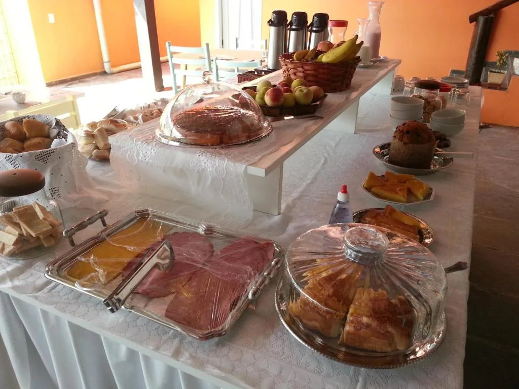 Vista aérea da piscina